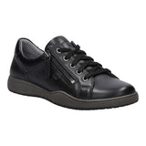 Josef Seibel Lifestyle Sneakers Medium / Black / 35 EU Josef Seibel Women's Cynthia 02 Lace & Zip Sneakers- Black