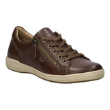Josef Seibel Lifestyle Sneakers Medium / Brown / 35 EU Josef Seibel Women's Cynthia 02 Lace & Zip Sneakers- Cognac