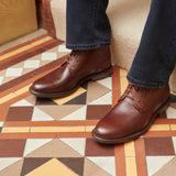 Josef Seibel Mid Boots Josef Seibel Men's Earl 04 Dress Boots- Cognac