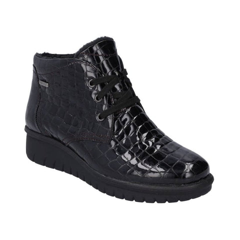 Josef Seibel Walking Shoes Black Patent / 35 / M Westland by Josef Seibel Calais 88 Boot - Black Patent Croc