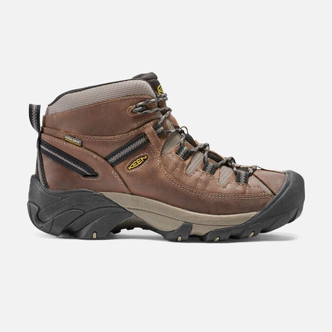 Keen Hiking & Athletic Boots Keen Men's Targhee II Mid Waterproof Hiking Boots- Shitake/ Brindle