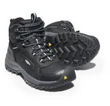 Keen Hiking & Athletic Boots Keen Women's Basin Ridge Mid Polar Waterproof Boots- Black/ Blue Fog