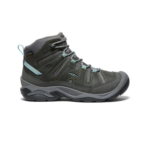 Keen Hiking & Athletic Boots Keen Women's Circadia Mid Waterproof Polar Boots- Steel Grey/ Cloud Blue