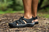 Keen Hiking & Athletic Sandals Keen Men's Newport Sandals- Black/ Steel Grey