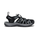 Keen Hiking & Athletic Sandals Keen Women's Whisper Sandals- Black/Steel Grey