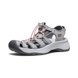 Keen Hiking & Athletic Sandals Keen Womens Astoria West Sandals - Grey / Coral