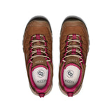 Keen Hiking & Trail Shoes Keen Women's Targhee IV Waterproof Hiking Shoes- Bison/ Beaujolis