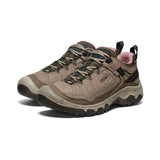 Keen Hiking & Trail Shoes Keen Women's Targhee IV Waterproof Hiking Shoes- Brindle/ Nostalgia Rose