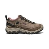 Keen Hiking & Trail Shoes Keen Women's Targhee IV Waterproof Hiking Shoes- Brindle/ Nostalgia Rose