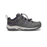Keen Kids Boots Keen Youth Targhee Low Waterproof Shoes- Magnet/ Tillandisa Purple