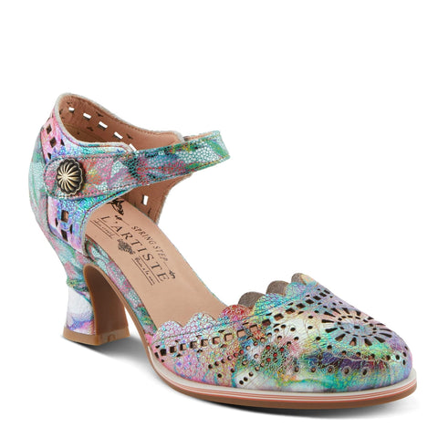 L'Artiste Heeled & Wedge Sandals L'Artiste Womens Luxe Mary Jane Heel - Rainbow