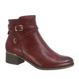 Lady Comfort Booties Lady Comfort Women's Becka 02 Low Boots- Bordo