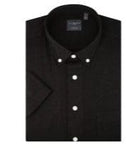 Leo Chevalier Apparel & Accessories Leo Knit BD Sport Shirt SS - Black