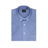 Leo Chevalier Apparel & Accessories Leo Knit BD Sport Shirt SS - Light Blue