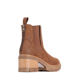 Los Cabos Ankle Boots Los Cabos Women's Bita Heeled Chelsea Boots- Hazelnut