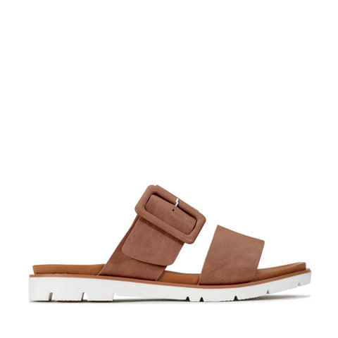 Los Cabos Two-Strap Sandals Los Cabos Women's Asha Sandals- Chocolate