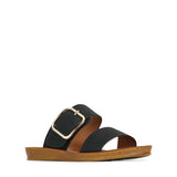 Los Cabos Two-Strap Sandals Los Cabos Women's Doti Sandals- Black