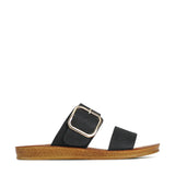 Los Cabos Two-Strap Sandals Los Cabos Women's Doti Sandals- Black