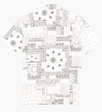 Losan Apparel & Accessories Bandana Style Poplin Short Sleeve Shirt