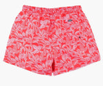 Losan Apparel & Accessories Topical Floral Style Swim Short - Coral