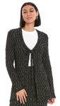 Luc Fontaine Apparel & Accessories 2 Luc Fontaine MARIKA Vest - Black/White