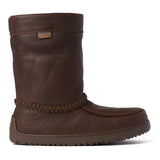 Manitobah Mukluks Mid Boots Manitobah Mukluks Half Tamarack Grain Leather Waterproof Mukluks- Cocoa