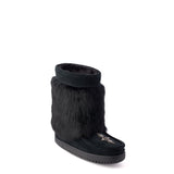 Manitobah Mukluks Moccasins & Mukluks Manitobah Mukluks Half Suede Mukluks - Black