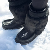 Manitobah Mukluks Moccasins & Mukluks Manitobah Mukluks Suede Half Mukluks- Black