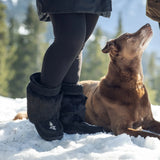 Manitobah Mukluks Moccasins & Mukluks Manitobah Mukluks Suede Half Mukluks- Black