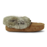 Manitobah Mukluks Slippers Manitobah Mukluks Women's Tipi Suede Moccasins- Oak