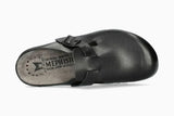 Mephisto Clogs - Open Heel Mephisto Unisex Zaverio Fit Clogs- Black