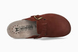 Mephisto Clogs - Open Heel Mephisto Women's Halina Open Heeled Clogs- Cordovan
