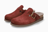 Mephisto Clogs - Open Heel Mephisto Women's Halina Open Heeled Clogs- Cordovan