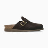 Mephisto Clogs - Open Heel Mephisto Women's Halina Open Heeled Clogs- Dark Brown