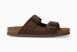 Mephisto Flat Sandals Medium / Brown / 40 EU Mephisto Men's Nerio Sandals- Dark Brown