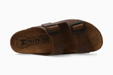 Mephisto Flat Sandals Mephisto Men's Nerio Sandals- Dark Brown
