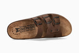 Mephisto Flat Sandals Mephisto Men's Zach Fit Sandals- Dark Brown