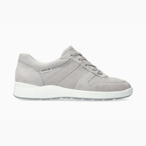 Mephisto Lifestyle Sneakers Medium / Grey / 5 US Mephisto Women's Rebeca Perf Sneakers- Light Grey