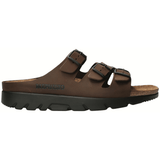 Mephisto Sandals 36 EU / D (Medium) / Dark Brown Mephisto Mens Zach Fit Sandals - Dark Brown 3451