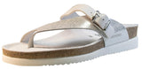 Mephisto Thong Sandals Mephisto Women's Helen Mix Sandals- Silver Edison