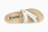 Mephisto Thong Sandals Mephisto Women's Helen Sandals- White