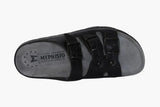 Mephisto Three-Strap Sandals Mephisto Unisex Zach Fit Sandals- Black
