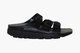 Mephisto Three-Strap Sandals Mephisto Unisex Zach Fit Sandals- Black