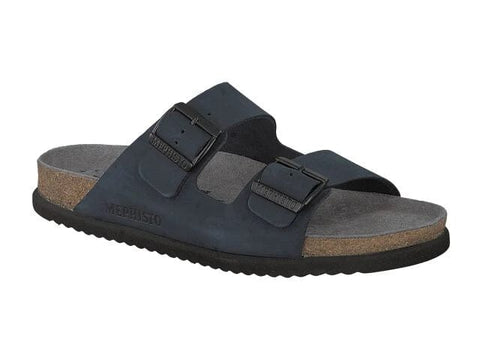 Mephisto Two-Strap Sandals Mephisto Men's Nerio Sandals- Deep Blue