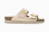 Mephisto Two-Strap Sandals Mephisto Women's Hester Sandals- Light Sand Havana