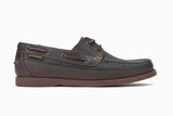 Mephisto Men's Boating Lace Loafer- Black - Sole To Soul Footwear Inc.