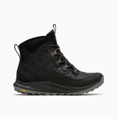 Merrell Hiking & Athletic Boots 5 / B (Medium) / Black Merrell Womens Antora 3 Thermo Mid Zip Waterproof Boot - Black
