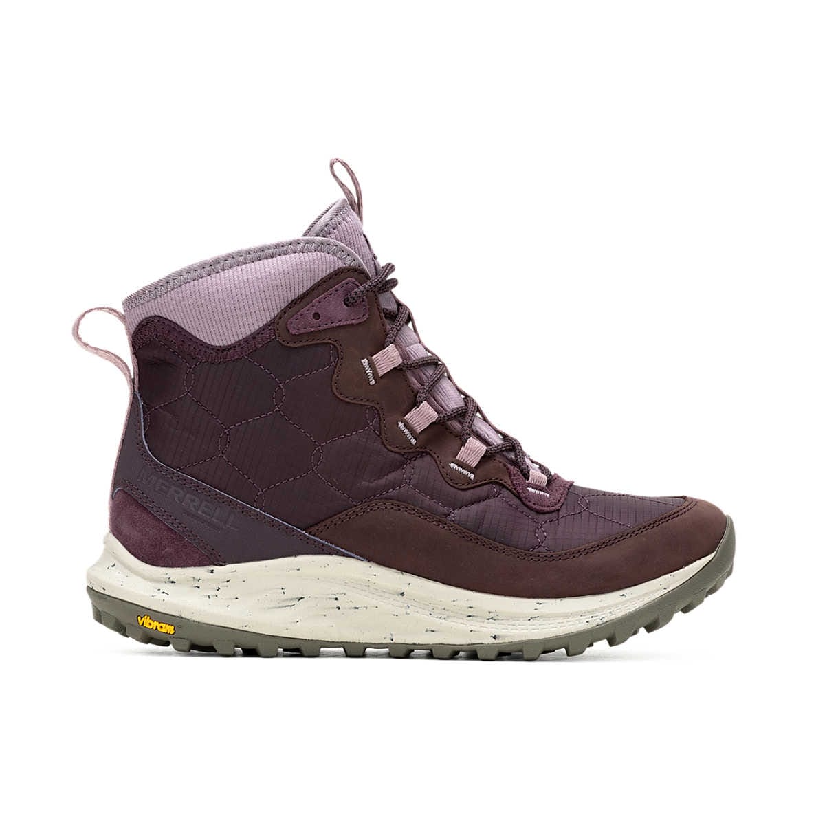 Merrell Women's Antora 3 Thermo Mid Waterproof Boots - Burgundy – Sole ...