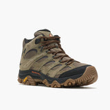 Merrell Hiking & Athletic Boots Merrell Men's Moab 3 Mid Waterproof Hiking Boots- Olive/ Gum