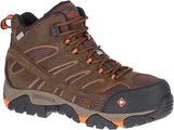 Merrell Hiking & Athletic Boots Merrell Men's Moab Vertex Mid Waterproof CSA Work Boots- Clay